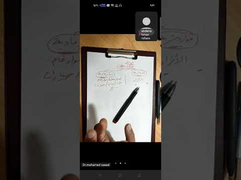 موارد بشرية ترم خامس قسم محاسبة وإدارة جزء من الوحدة الأولى ترم أساسي يناير 2026