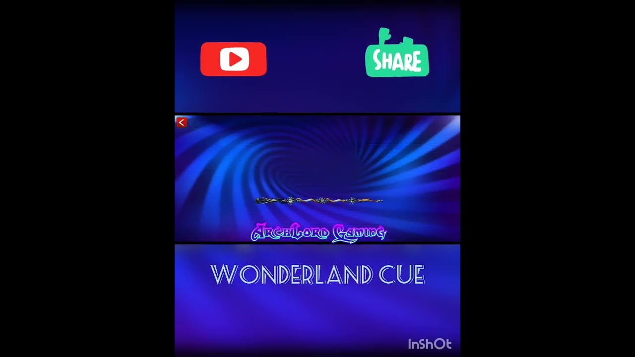 Wonderland Cue MAX | 8 Pool | Level 41 Cue