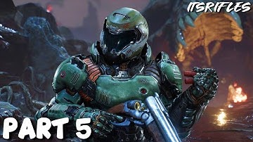 DOOM HUNTER BASE | DOOM ETERNAL Walkthrough Gameplay Part 5 (FULL GAME)