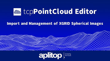 tcp PointCloud Editor | Import and Management of XGRID Spherical Images