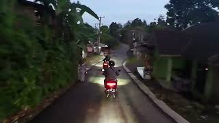 FULL PERJALANAN! Konvoi PEVR Cibubur dari Villa Montagna ke PLN Citeureup #polytronfoxr #touring