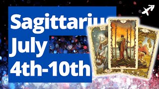 SAGITTARIUS - You're FEELING a CHANGE! Rewards after Challenges! July 4th - 10th Tarot Reading