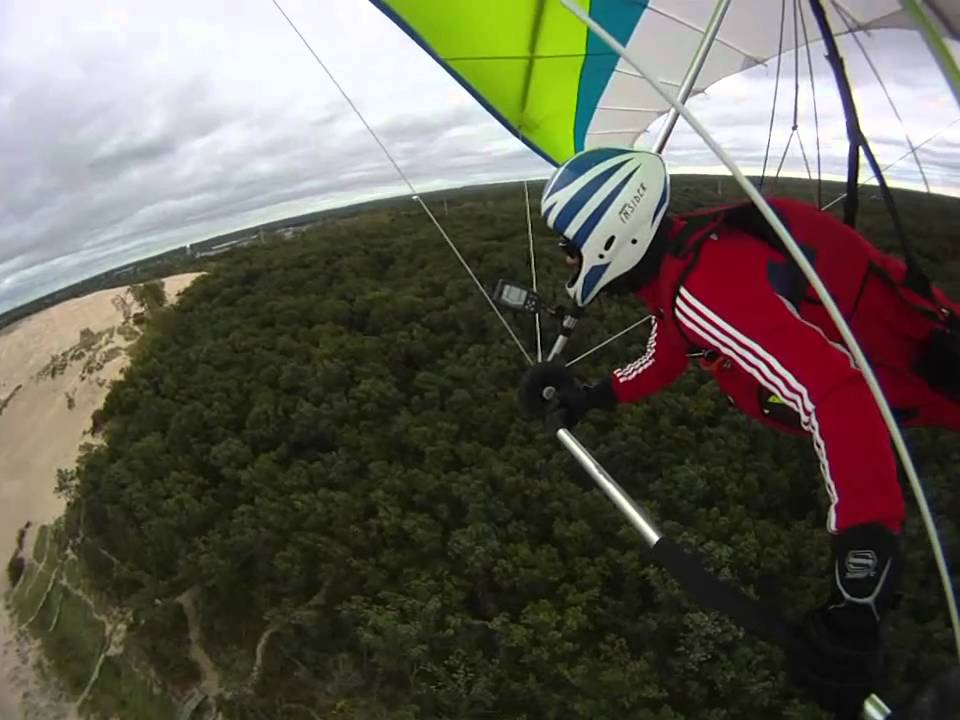 Hang gliding Mt.Baldy Indiana dunes