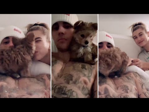 Justin Bieber Shirtless In Bed With Hailey Baldwin | FULL VIDEO @CelebritySnapz