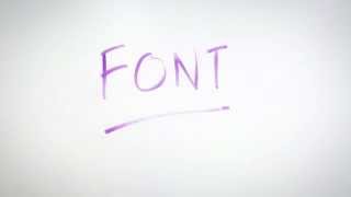 Advertising Dictionary: Font