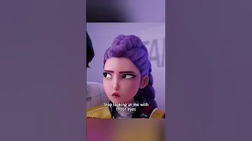 The Way He Looks At Her Kpop Demon Hunters Subscribe Kpopdemonhunters Netflix Kpop 