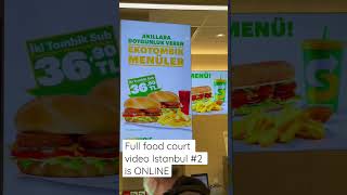 Price and Menu Subway - Series Food court Istanbul 🇹🇷 is Online #subway #food #fastfood Price and Menu Subway - Series Food court Istanbul 🇹🇷 is Online #subway #food #fastfood
