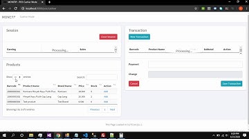 Aplikasi Point of Sales Sederhana (Laravel 6.x)