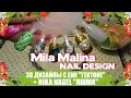 NAILS: 3D ДИЗАЙНЫ - E.MI "TEXTONE" + NIKA NAGEL "ЯШМА"