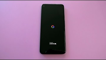 Google Pixel 5a Bootanimation
