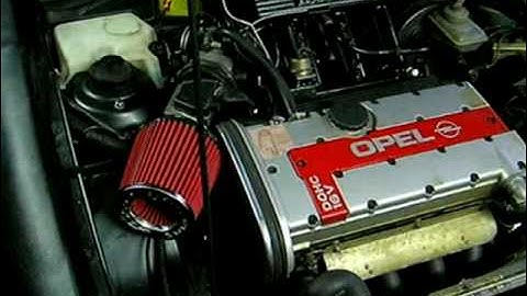 Opel Astra Gsi C20xe LEXMAUL pierwsze odpalenie