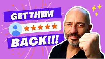 Missing Google Reviews? ⭐️ Get Them Back Now!!!
