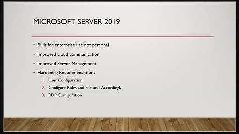 Operating Systems and Firewalls   Bennett Townsend