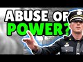 Unprofessional Cops Use Power To Cuff Man For... What?