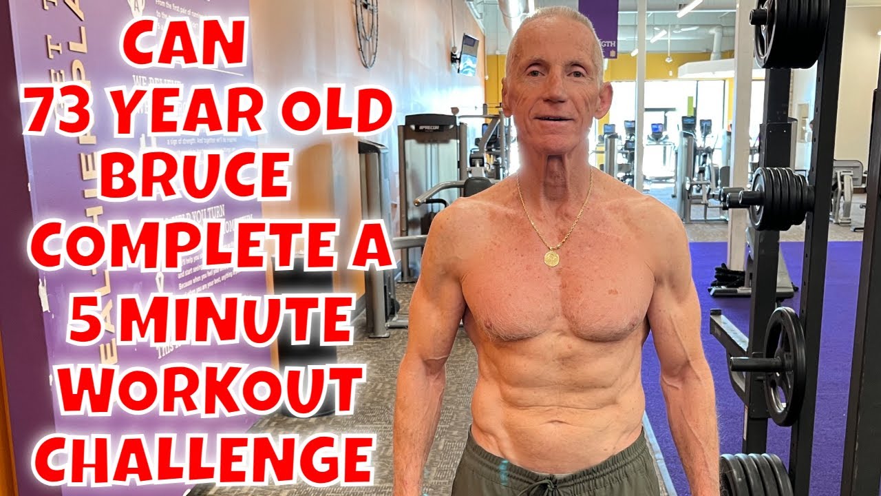 SHREDDED 73 YEAR OLD DOES THE BEST 5 MINUTE WORKOUT CHALLENGE EVER CREATED | That's Good Money