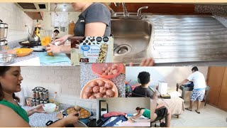 #vlogs Les platico en qué trabaja mi hijo/Receta de Albóndigas/Mis hijos reacomodan su cuarto