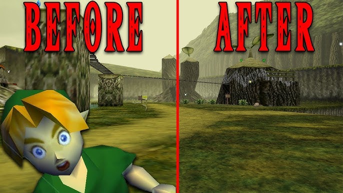 Zelda: OoT on Citra MMJ with Henriko's incredible texture pack is