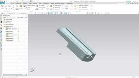 Designing of a VERTICAL SLIDE in NX CAD (PART 03 in Shaper Tool Head Assembly)
