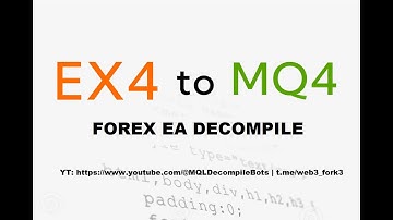 🔥 EX4 to MQ4 & EX5 to MQ5 | Best Forex EA Decompiler & Source Code Unlock #MQL4 #mql5 #forex