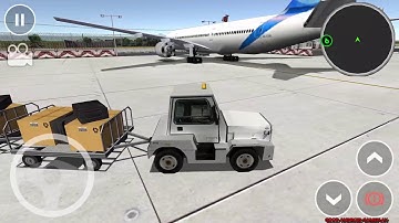 Drive Simulator Lite #9 -Airport Mission: New Luggage Truck Unlocked Android GamePlay FHD