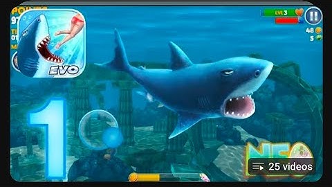 Hungry Shark Evolution - Gameplay Walkthrough Part-1 (Android/iOS)