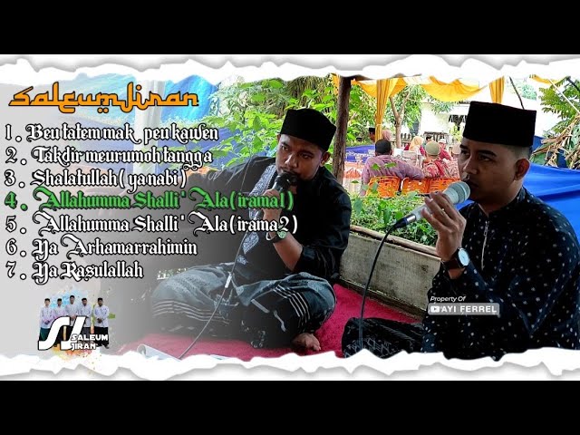 Dikee Aceh grub Saleum Jiran  suara audio jernih dan bagus full album shalawat Irama merdu|Ayiferrel class=