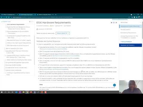 Vmware vSphere 7 Instalação Básica - ESXi