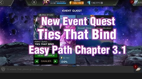 MCOC I New EQ | Ties That Bind |  Chapter 3.1 -  Silk Boss Fight!