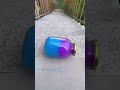 Miranda Crunchy &amp; Soft Things!Breaking Glass Bottles#asmr #satisfying #oddlysatisfying #shorts