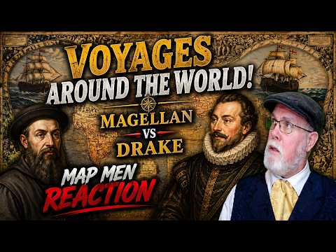 Magellan vs Drake: Two Voyages Around the World | Map Men Reaction