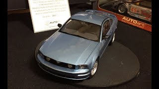Ford Mustang GT AUTOart　1/18 s197 マスタング Ford Mustang GT 2005 Autoart 1/18 - YouTube