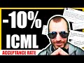 Research Conference ICML drops their acceptance rate | Area Chairs instructed to be more picky