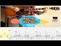 Wish you were here  guitar tabs cover  pink floyd 