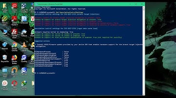 How to fix meltdown and spectre on windows