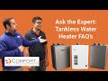 Tankless FAQ's: Ask the Expert with Noritz