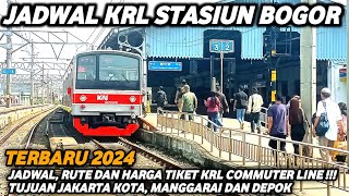 MUDAH DAN CEPAT ‼️ JADWAL KRL COMMUTER LINE BOGOR KE JAKARTA KOTA - MANGGARAI  TERBARU 2024 screenshot 1
