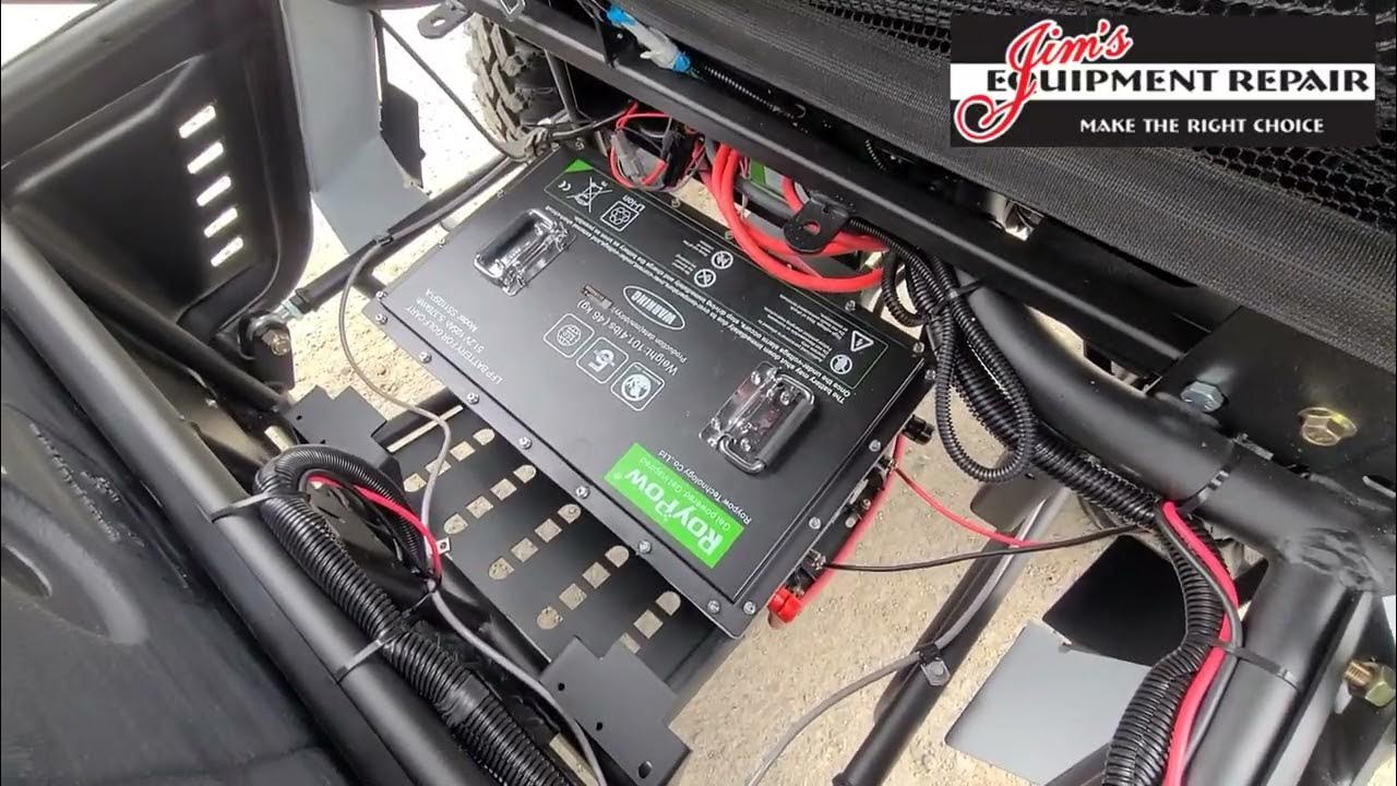 Jim's Equipment Repair overviews the American Landmaster EV UTV - YouTube