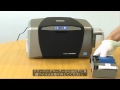 FARGO DTC1250wカードプリンターにリボンを取り付ける方法