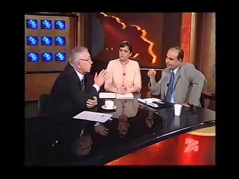 ზურაბ ჟვანია და რუსეთის დუმის ვიცე სპიკერი ლუკინი  2000 წლის 13 ნოემბერი