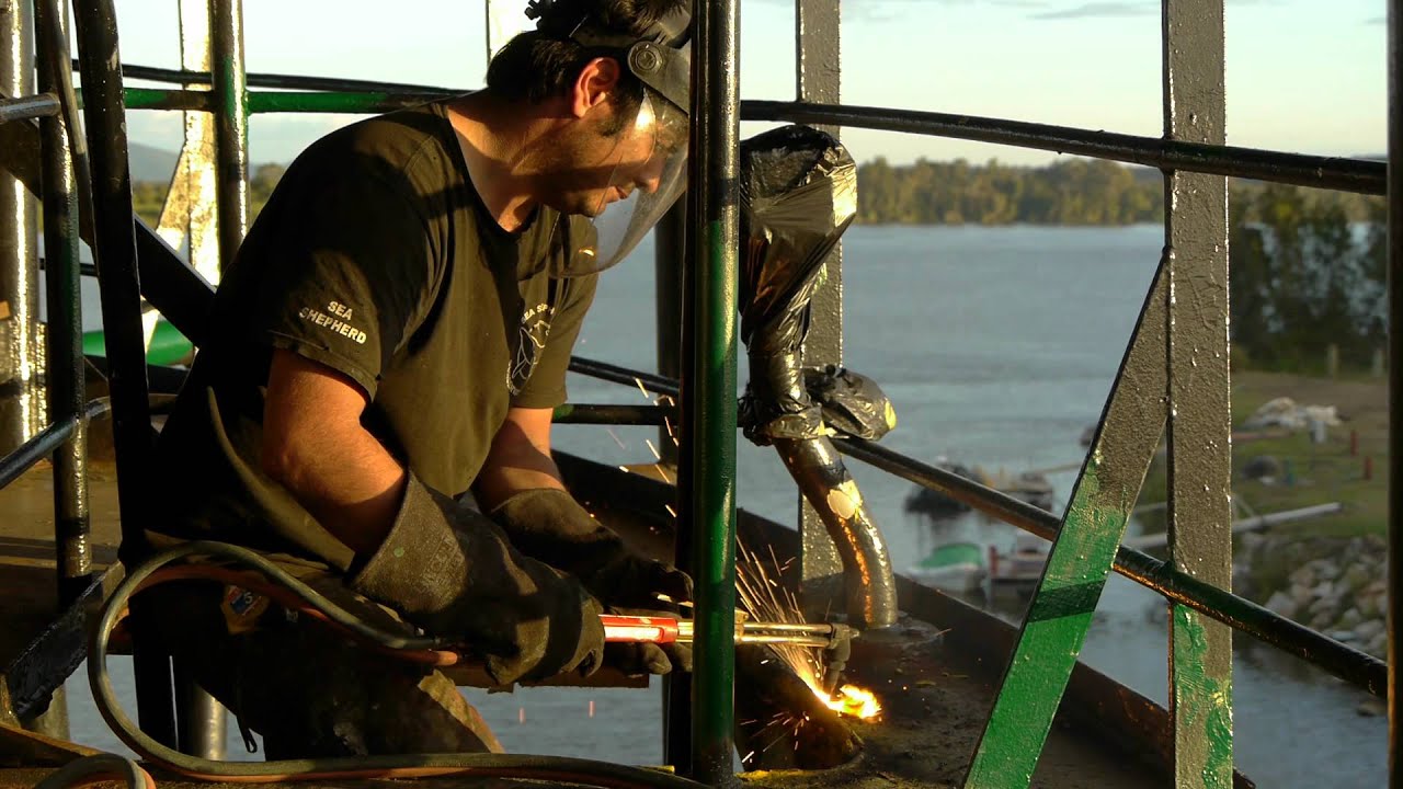 Sea Shepherd Crew at Work on The Bob Barker