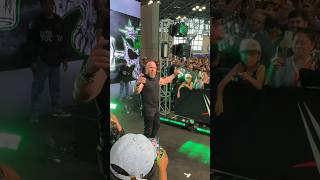 Triple H Surprise Entrance at Fanatics Fest!👀 #wwe #shorts