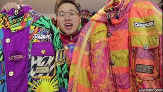 The Collection Part 2: Vintage Ski & Snowboarding Jackets. Rare! Colorful! One of a kinds