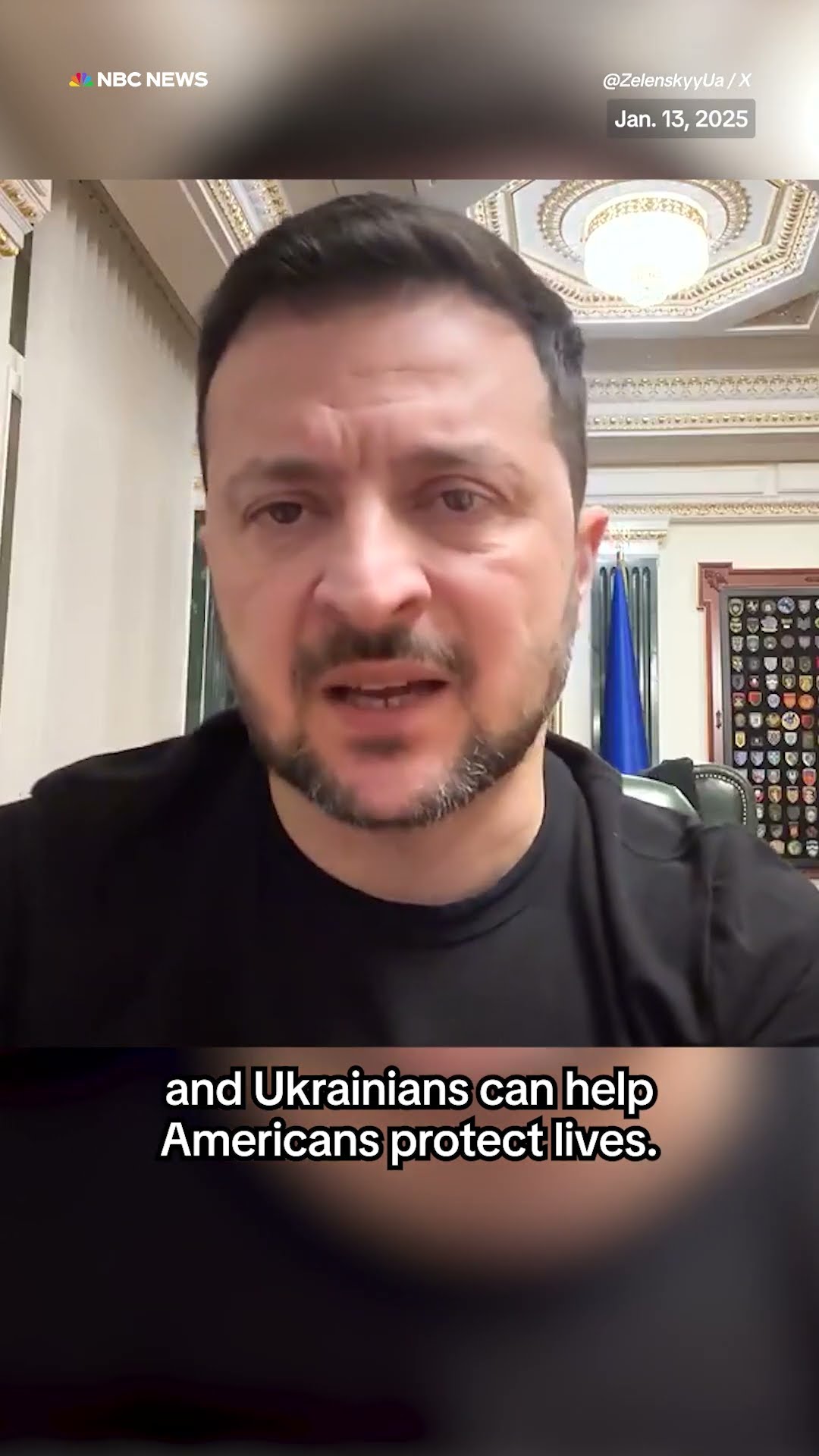 President Zelenskyy offers Ukrainian firefighters to assist in combating the L.A. wildfires