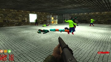 CoD WaW: Custom Zombie Map - Work | I found JUGG ! (Part 2) (PC) ᴴᴰ