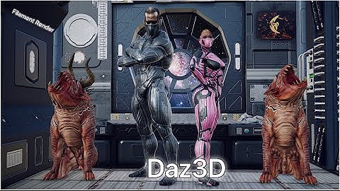 Daz3D Filament Rendering just got real!