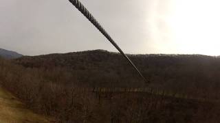 1/2 Mile Zipline at Hawksnest North Carolina
