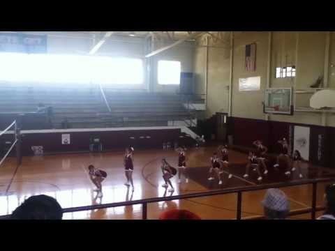 Kenedy middle school cheerleaders  (2013 NCA spirit dance)