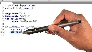 Running Your First Flask Application - Full Stack Foundations