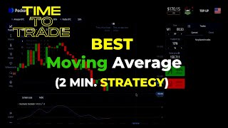 BEST MOVING AVERAGE | 2 MIN. STRATEGY | BINARY OPTION STRATEGY| POCKET OPTION | TIME TO TRADE MONEY