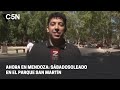 AHORA en MENDOZA: SÁBADO SOLEADO en el PARQUE SAN MARTÍN